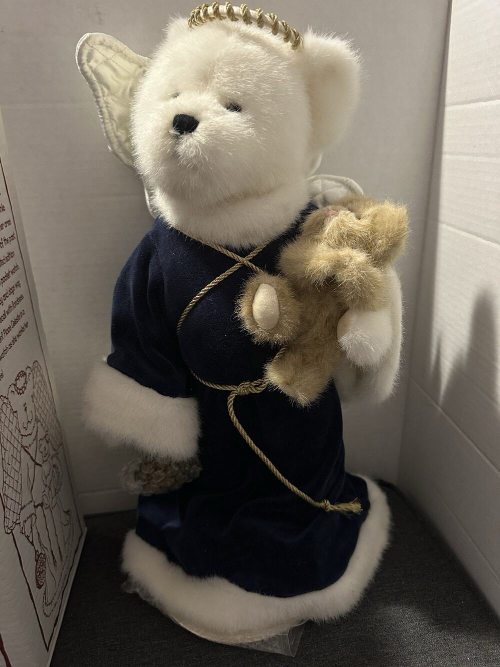 Boyds Bears Celeste Angeltrust With Hope 900101 2001 Limited Edition Box Tags